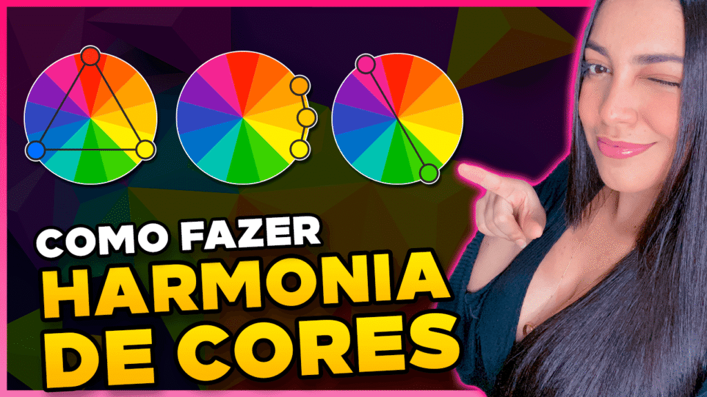 Como combinar cores
