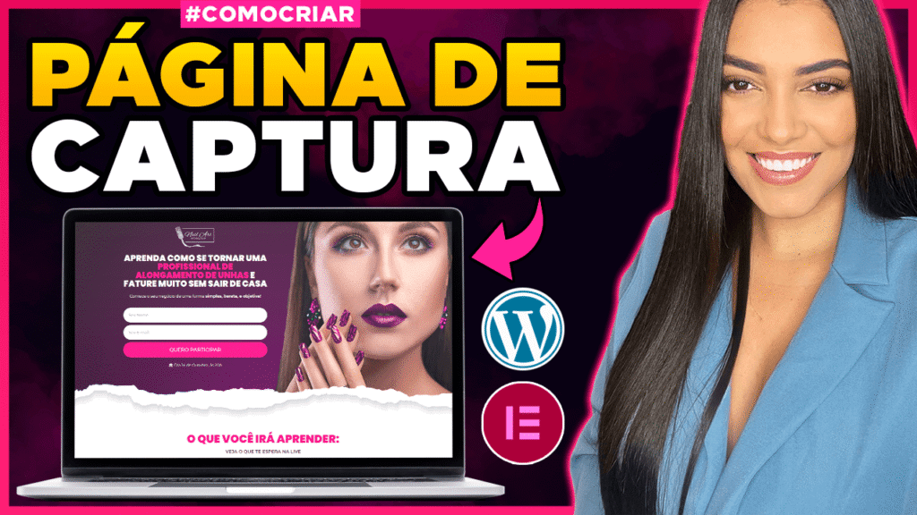 Como Criar uma PÁGINA DE CAPTURA com Elementor e WordPress